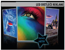 LED SVETLECA REKLAMA SLIM REKLAMA SLIM SVETLECA